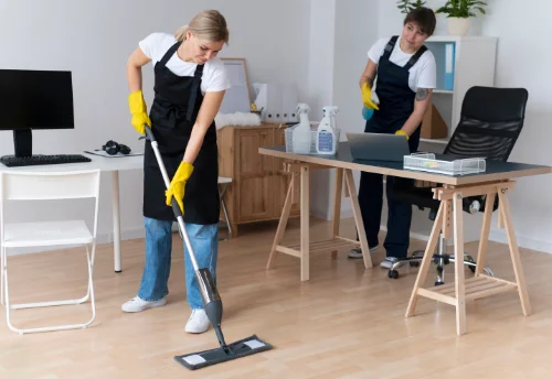 Nettoyage de bureau professionnel à l'Huisserie